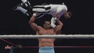 “DANGEROUS” DANNY DAVIS takes on “THE ROCK” DON MURACO 💪🏾 WWF Wrestling Challenge 1988 | WWE 2K PS5