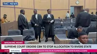 Breaking: Supreme Court Orders CBN To Stop Rivers Allocation, Affirms Amaewhule As Speaker