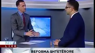 BISEDA N&Euml; STUDIO:  BESNIK TAHIRI - REFORMA SHTET&Euml;RORE 16.03.2018