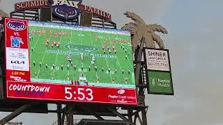 FAU Band preforming before the FAU vs Memphis Game