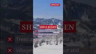 Japan Ski Resort as Niseko Alternatives #5 - Shiga Kogen