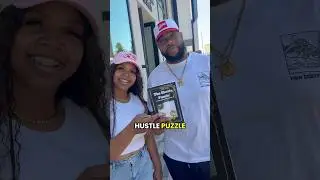 Pushing Hustle In Las Vegas With The Hustle Puzzle 🧩 💫 Big Reality Tour  🌎 #explorepage #content