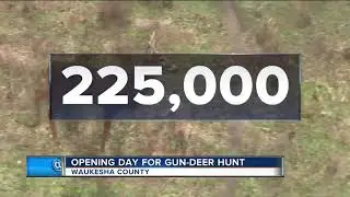 Jordan 1 of 8   Gun deer hunting season underway in Wisconsin