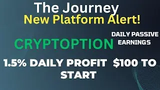 CRYPTOPTION NEW PLATFORM ALERT DAILY PASSIVE INCOME MAKER