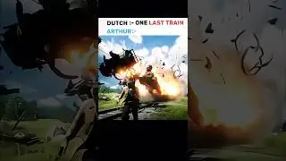 Rdr2 Funny Edit &ndash; Dutch: &ldquo;One Last Train!&rdquo; Arthur&rsquo;s Explosive Exit 🚂💥