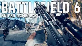 Sniping is interesting in Battlefield 6 - M2010 Sniper in Battlefield 6 Open Beta Gameplay