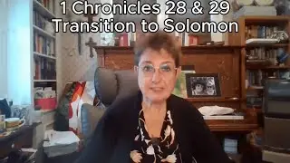 Bible Reading Day 172: 1 Chronicles 28 & 29 - Transition to Solomon