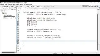 Convert Seconds To Clock Java Tutorial