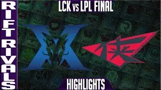 KZ vs RW Highlights Game 4 Final | Rift Rivals 2018 LCK vs LPL | King-Zone DragonX vs Rogue Warriors