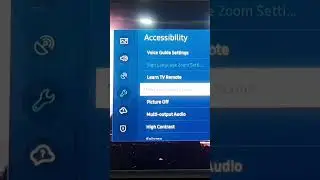 Turn off tv display and listen  music background in your samsung tv