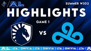 TL vs C9 Highlights Game 1 &mdash; LTA North 2025 &mdash; Team Liquid vs Cloud9 by Onivia