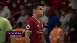 FIFA 18 PS4 Coutinho's goal