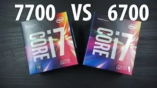 Intel Core i7-7700 Benchmarks + i7-6700 Comparison