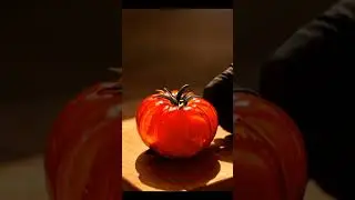 Ai glass cutting sa tomato cut kia ha #aivideo #ai