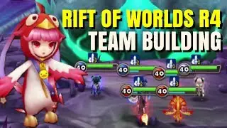 Rift of Worlds R4 Team Building / Team Review with Solarizard ! | Summoners War