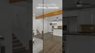 Before and After Virtual Staging