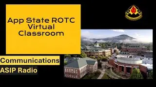 App State Army ROTC: Virtual Classroom-ASIP Radio
