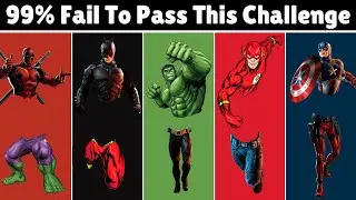 Wrong Heads Top Superheroes | Hulk | Can You Guess The Body? | Puzzle Game