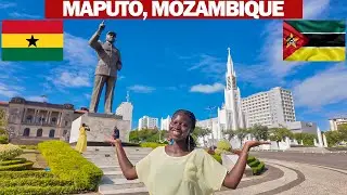 Ghanaian Exploring MAPUTO, Mozambique's Capital /A Country In Africa