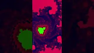 #fractals #trippyart #neon Fractal Harmony: Mandelbrot Trance & Visuals@PsychedelicReverse