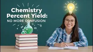 ✯ The EASY Way to Calculate Percent Yield in Chemistry Numerical ✯ Prof. Dr. Moazzam