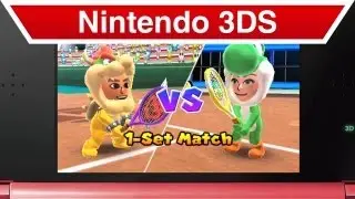 Nintendo 3DS - Mario Tennis Open Customization Trailer