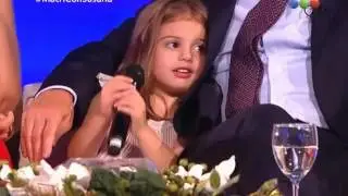 Macri con Juliana Awada y su hija Antonia (Susana Gimenez 2015)