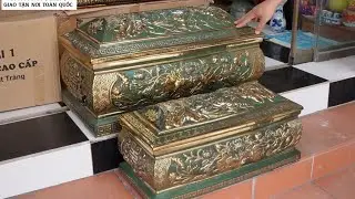 #B2 - BỘ TIỂU QUÁCH SEN NỔI NGỌC LỤC BẢO VẼ VÀNG KIM - GỐM SỨ BÁT TRÀNG