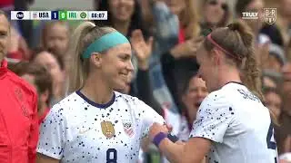 For the first time in 611 days, @julieertz is back on the field for the #USWNT 🇺🇸