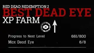 Red Dead Redemption 2 - BEST Way To Level Up Your Dead Eye And Collect Cards