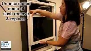 SideLoad&trade; Constant Force Balance System with NEW Sash Cam Demo
