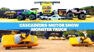 Motor Show Cascadeurs |(Complete) Monster Truck |Grand spectacle à Bagnols sur ceze in France🇨🇵