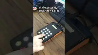 scenario simulation of the restaurant calling