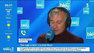 ONE NIGHT OF ELVIS - Interview Richard Walter | France Bleu Paris & France 3 Ile de France