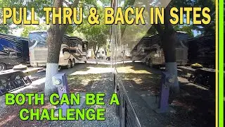 PULL THRU AND BACK IN RV SITES CAN BOTH BE A CHALLENGE! USING YOUR JAKE BRAKE DOWN A 6% GRADE -EP179