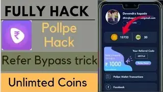 Poll Pe Unlimited Refer Trick | Poll Pe Unlimted Coins Earn Trick | Poll Pe Payment Proof