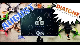 FPV Crate Unboxing - August 2019 Diatone Edition (Get FPV Sub Box)