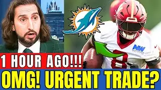 🛑🔥JUST HAPPENED! DOLPHINS EYE BLOCKBUSTER TRADE BEFORE SEASON! MIAMI DOLPHINS NEWS