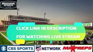 🔴 Cornerstone Academy vs Calvary Chapel Academy - Florida HS Football Live Stream