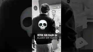 Ritik Sir RAID in LIVE CLASS💀🚨 #shorts #class10 #pw #physicswallah