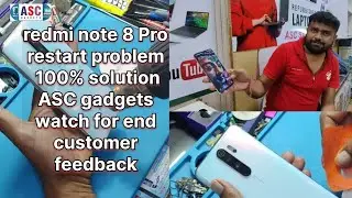 redmi note 8 Pro restart problem 100% solution ASC gadgets watch #redminote8pro #shots