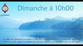 Culte du dimanche 18 jan. 2026 en direct