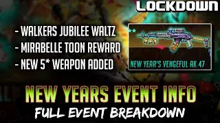TWD RTS: New Year Event Info! Full Event Breakdown - The Walking Dead: Road to Survival