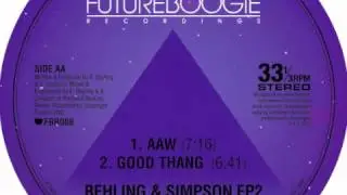 Behling & Simpson - AAW (Futureboogie Recordings)