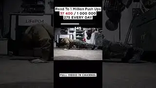 37 400 / 1,000,000 push ups | Road To 1 Million