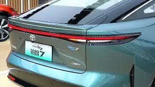 Новый 2026 Toyota bZ7 - Самый Красивый Седан Первый Взгляд