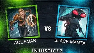 Injustice 2 - Aquaman vs Black Manta (Very Hard)