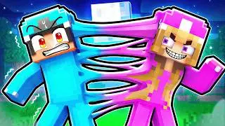 Omz and CRAZY FAN GIRL STALKER Love Story in Minecraft!