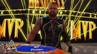 WWE 2K22 - MVP vs Apollo Crews United States Championship Match