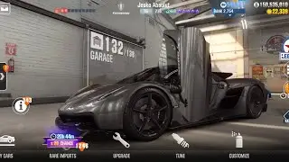 [CSR2] Jesko Absolut tune and shift for 6.807s run in live race🤩